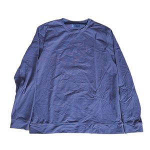 Outdoor Voices Sweatshirt Men's Size XL Micro Stripes Zip Pocket